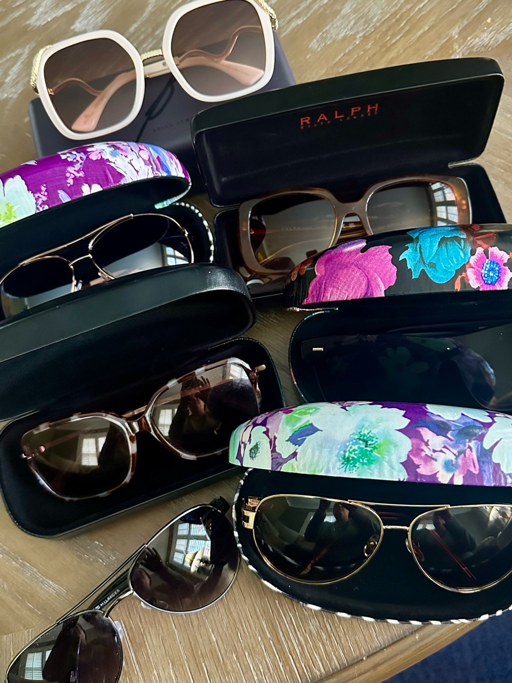 7 Sunglasses collection w/Coach Brown Gradient Lens Sunglasses